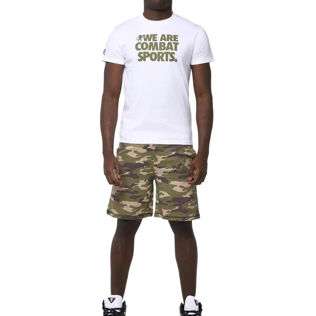 Leone Summer Style Men's Camouflage T-Shirt and Shorts Set