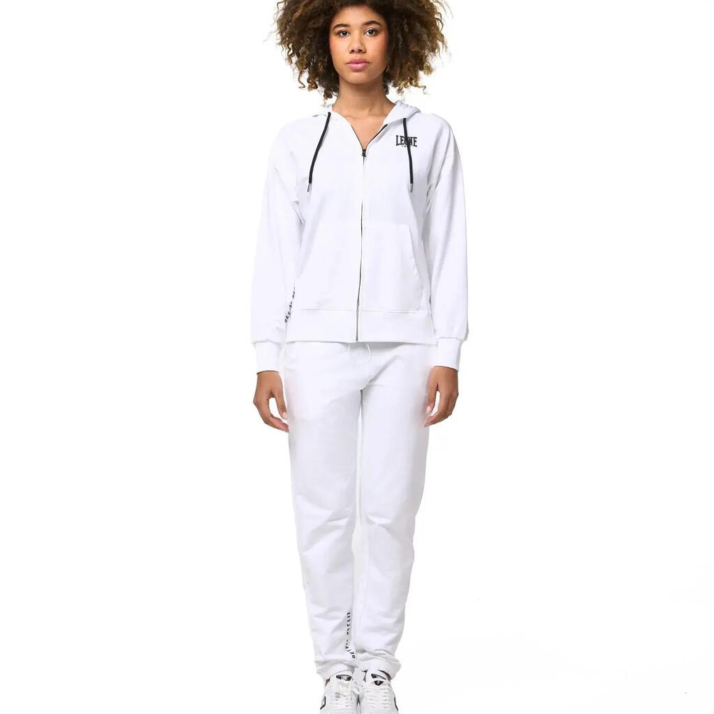 Leone Basic Women's Tracksuit with Zip-Up Hoodies and Non-Sweatpants