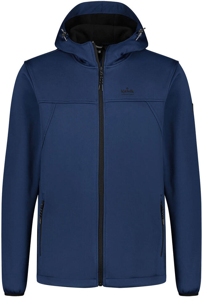 Kurtka Softshell Kjelvik Dario dla Mężczyzn XL - Niebieska Wodoodporna