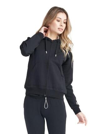 Bluza z bawełna z kaptur na co dzień na siłownię