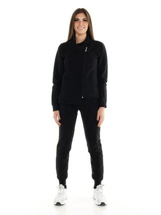 Survêtement femme Leone entièrement zippé Blackout