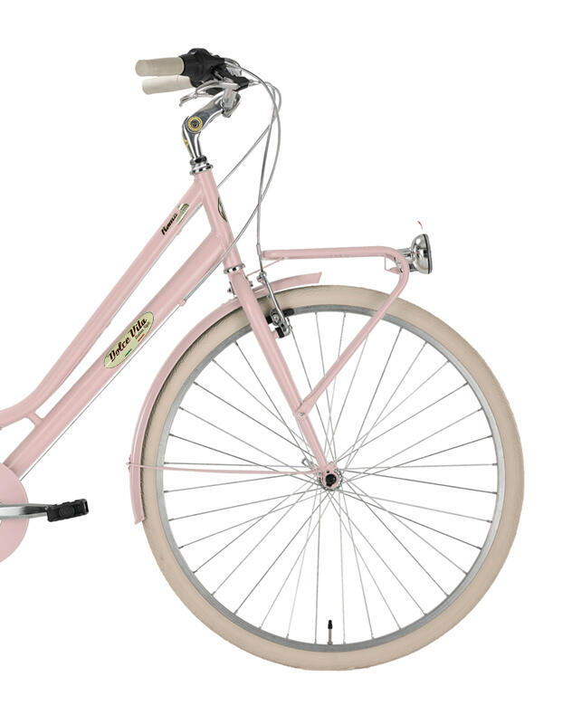 Stadsfiets Dolce Vita by Canellini ROMA 28" dame - Roze 3/3