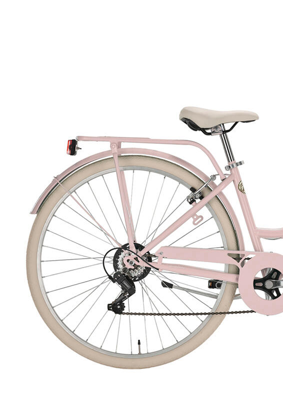 Stadsfiets Dolce Vita by Canellini ROMA 28" dame - Roze 2/3