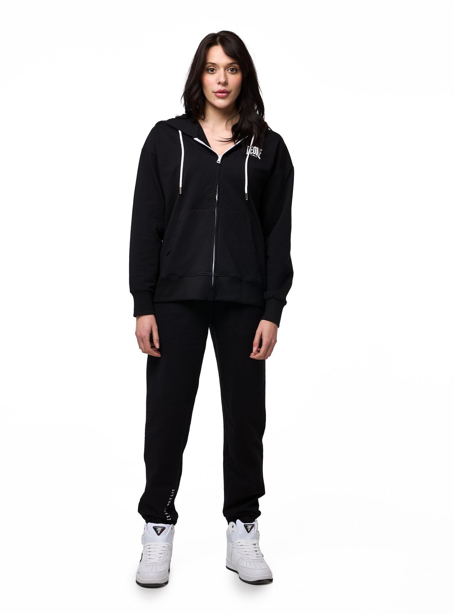 Chándal mujer Leone 1947 Apparel cremallera capucha 6/8