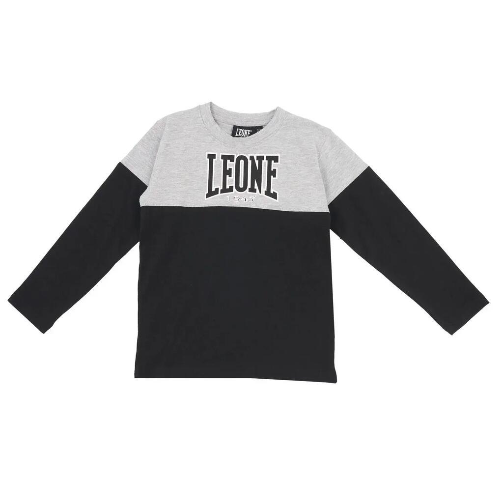 Junior Class two-tone horizontal long-sleeved T-shirt for children