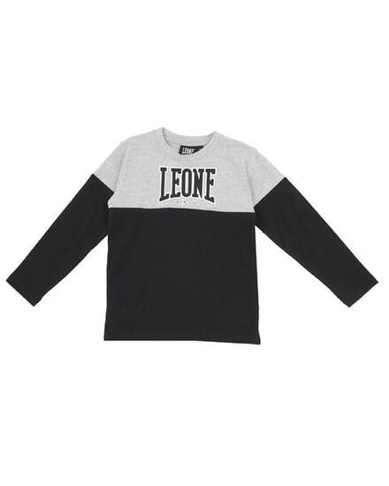 Horizontales zweifarbiges Langarm-T-Shirt für Kinder der Junior-Klasse