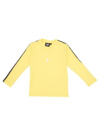 Kinder t-shirt met lange mouwen en new tape band