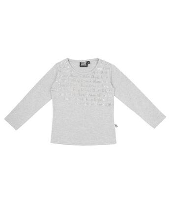T-shirt fille manches longues écriture de rêve