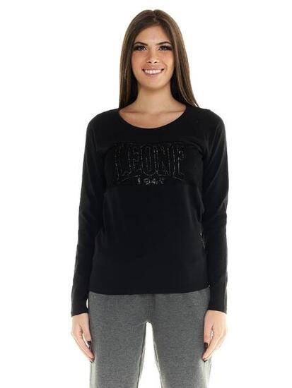 T-shirt Leone donna con maniche lunghe Scooter