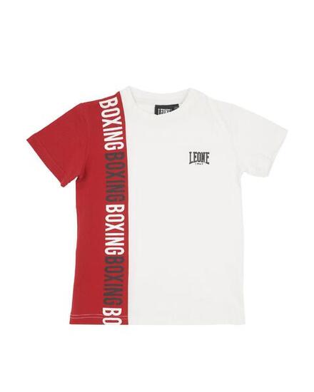 T-shirt à manches courtes bicolore vertical Junior Class pour enfants