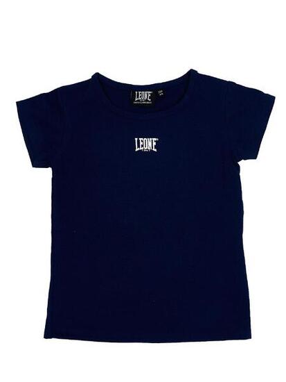 Kurzärmliges Folien-Logo-T-Shirt für kleine Mädchen