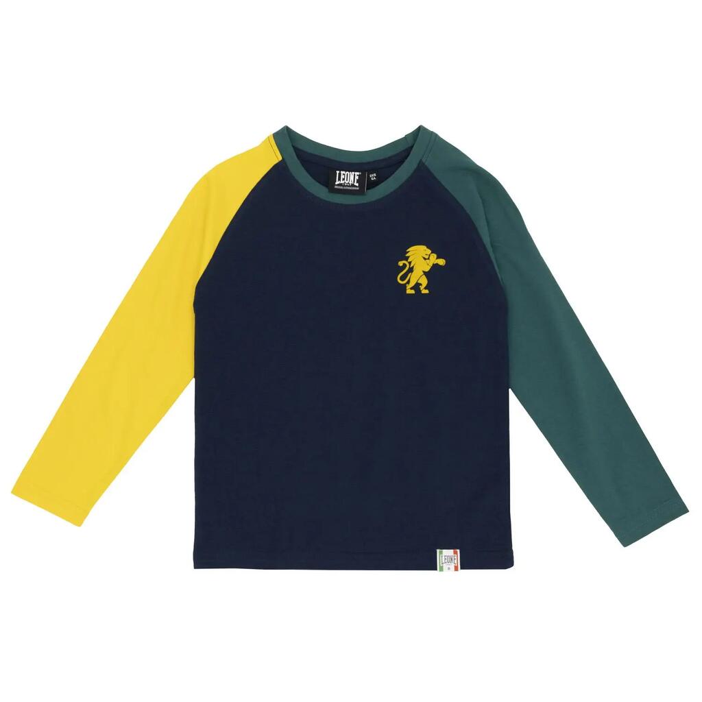 Boy t-shirt long raglan sleeves College