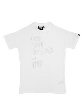 Maxi t-shirt fille scintillant à manches courtes