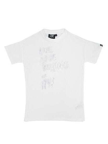 Maxi t-shirt fille scintillant à manches courtes
