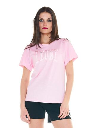 T-shirt femme grand logo Cristal Shine