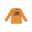 Tricou simplu cu mânecă lungă cu leu pentru copii