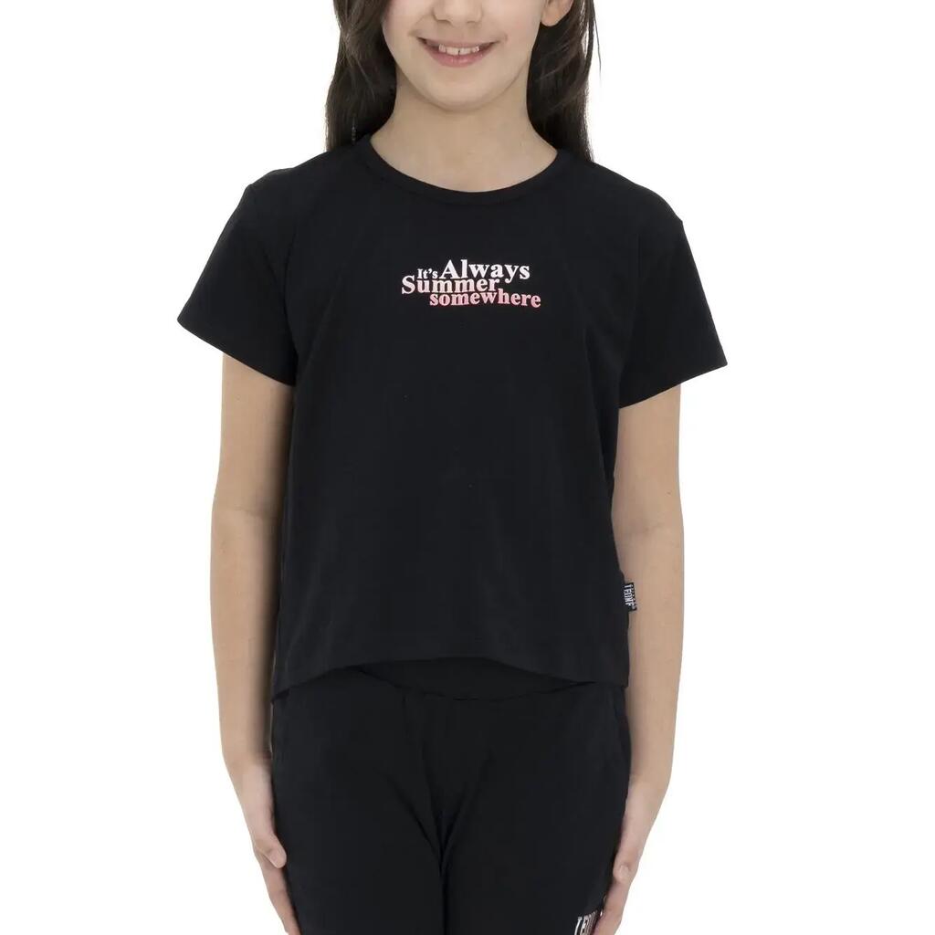 Girl t-shirt short sleeves Super Color
