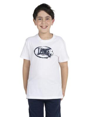 Basic kinderlogo bedrukt t-shirt