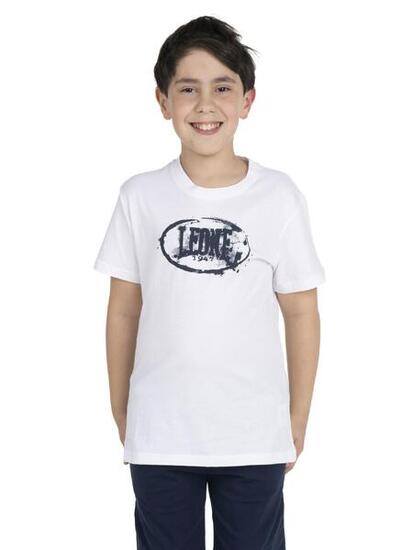 Basic kinderlogo bedrukt t-shirt