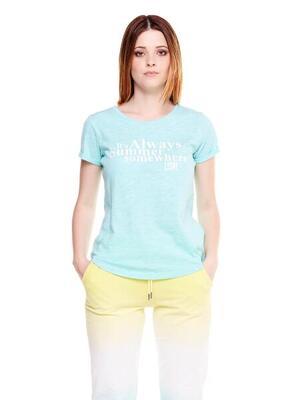 Altijd zomer silence work dames t-shirt