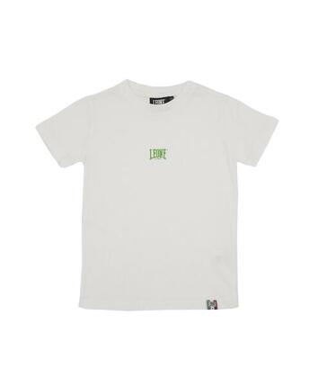 T-shirt manches courtes enfant basique petit logo