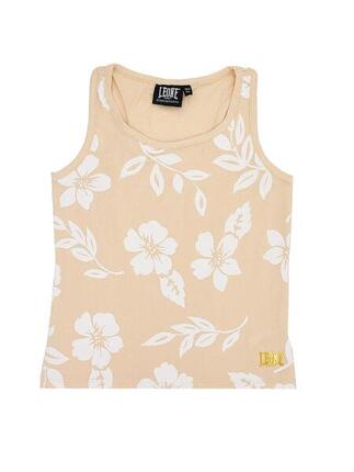 Débardeur fille Chic Boxing à fleurs