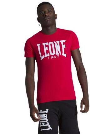 T-shirt homme manches courtes en coton Leone Basic