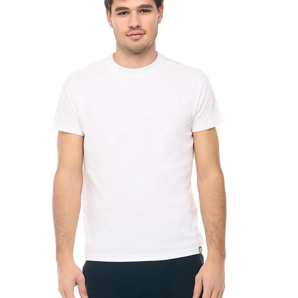 Man t-shirt short sleeves B&W