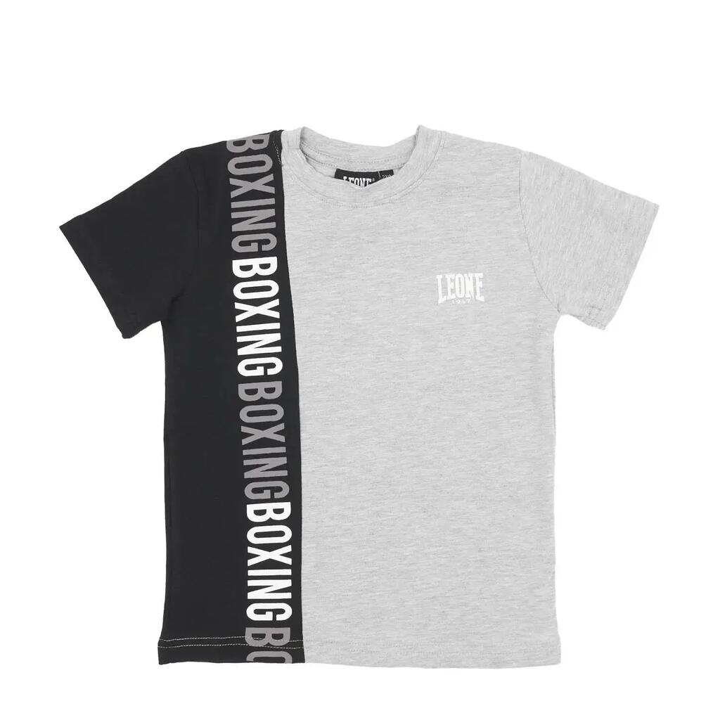 Junior Class two-tone vertical short-sleeved T-shirt for children
