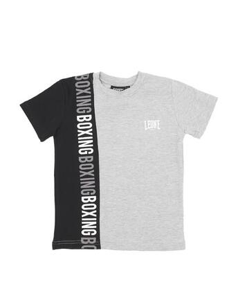 T-shirt à manches courtes bicolore vertical Junior Class pour enfants