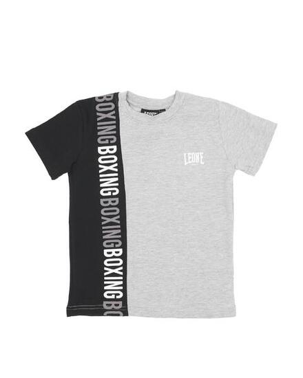 T-shirt à manches courtes bicolore vertical Junior Class pour enfants