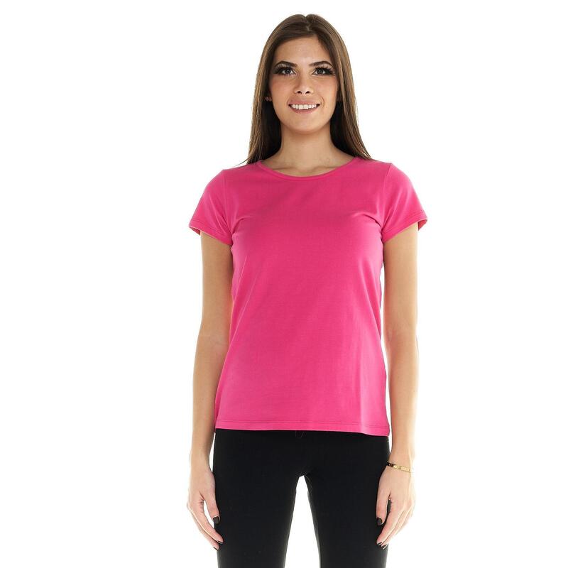 Tricou simplu cu mânecă scurtă pentru femei cu imprimeu leu
