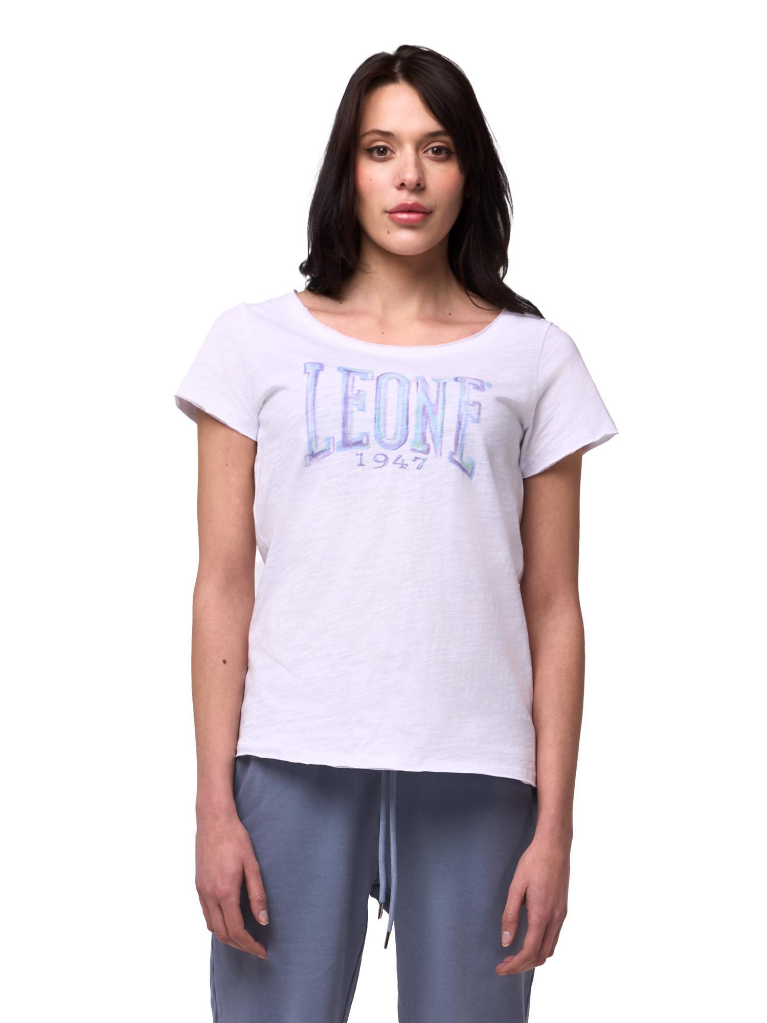 T-shirt manches courtes femme Leone Bleu 1/5