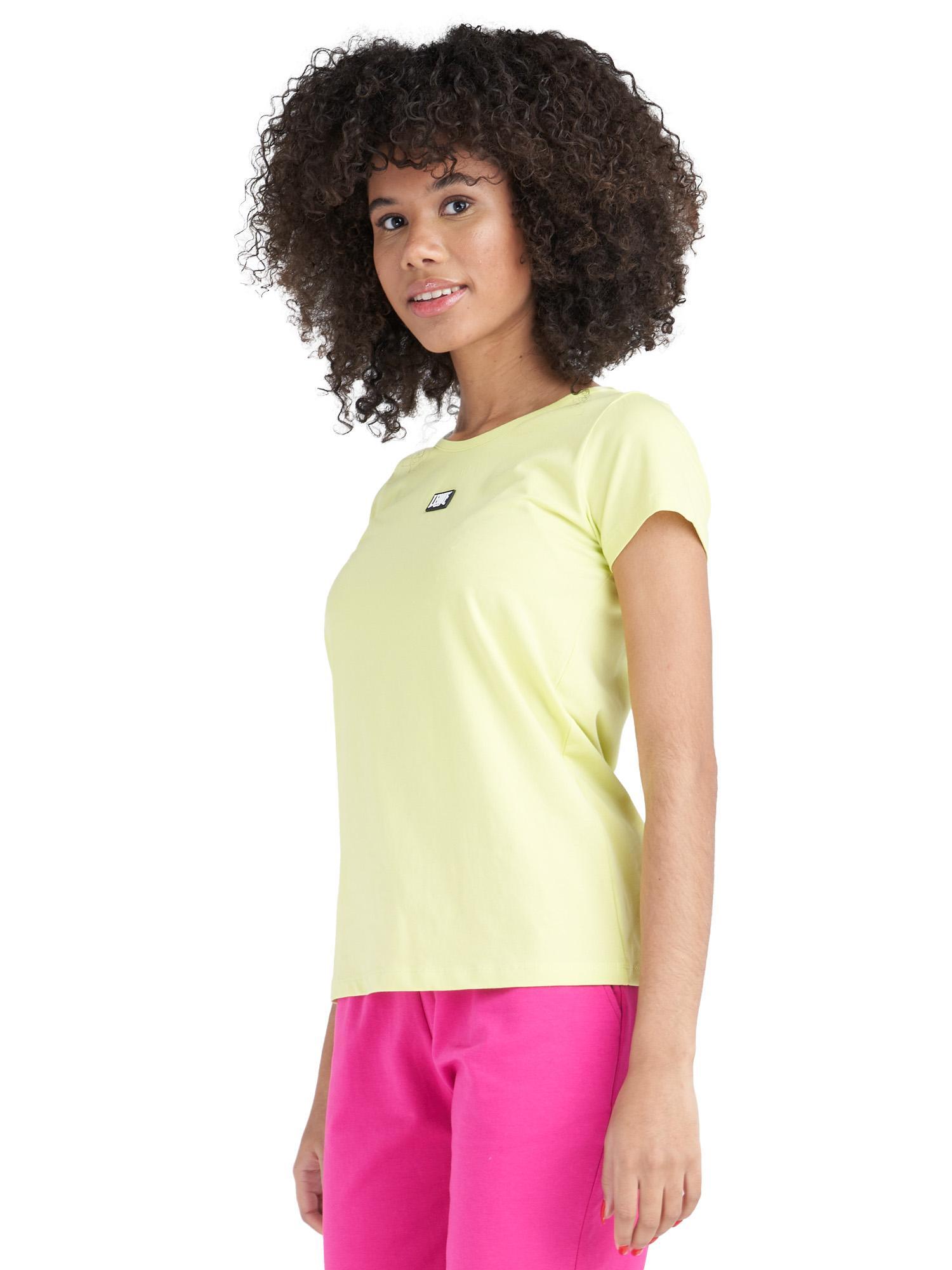 Tricou cu mânecă scurtă neon pentru femei