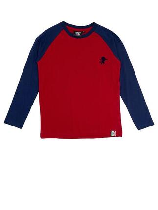 T-shirt enfant Leone à manches longues raglan College