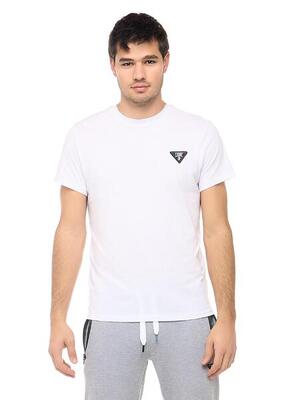 Leone patch heren-t-shirt met korte mouwen