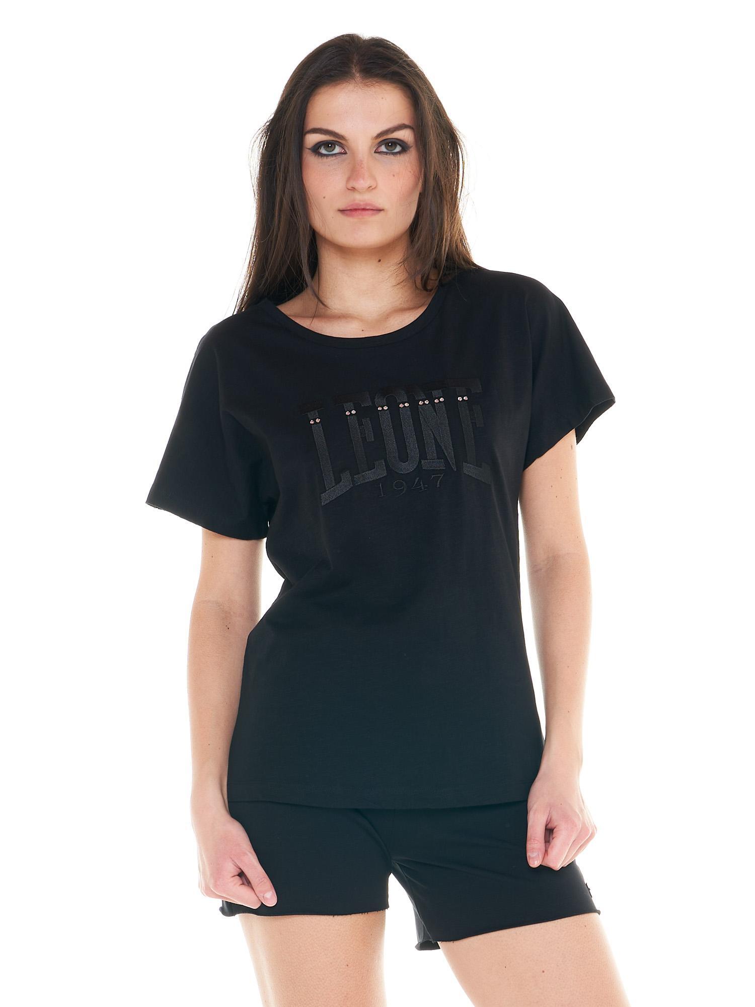 Camiseta mujer Cristal Shine logo grande 6/7