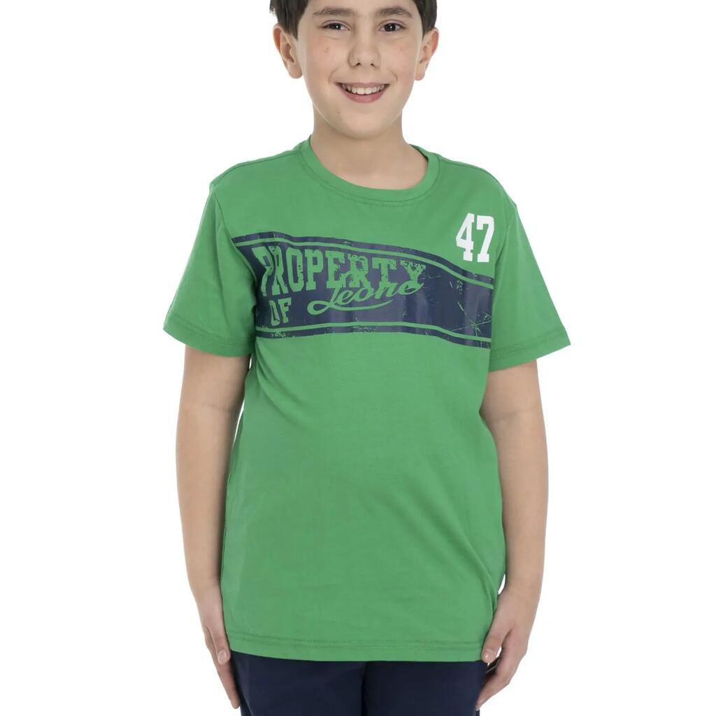 Boy t-shirt short sleeves Welcome