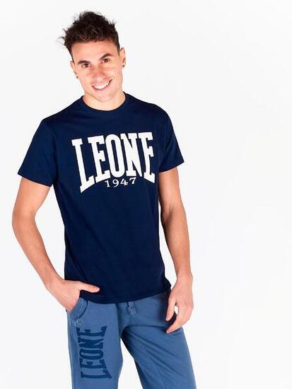 T-shirt homme manches courtes en coton Leone Basic