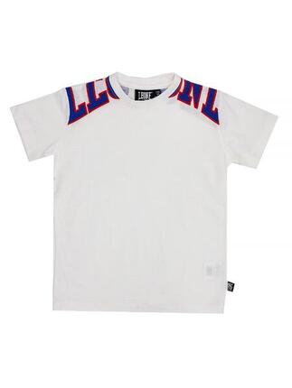 Nouveau T-shirt manches courtes enfant sportif grand logo