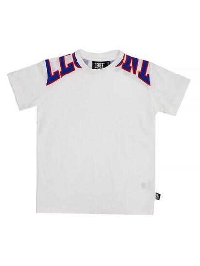 Nouveau T-shirt manches courtes enfant sportif grand logo
