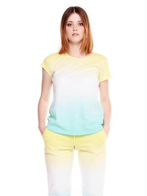 Silence work tie-dye dames t-shirt