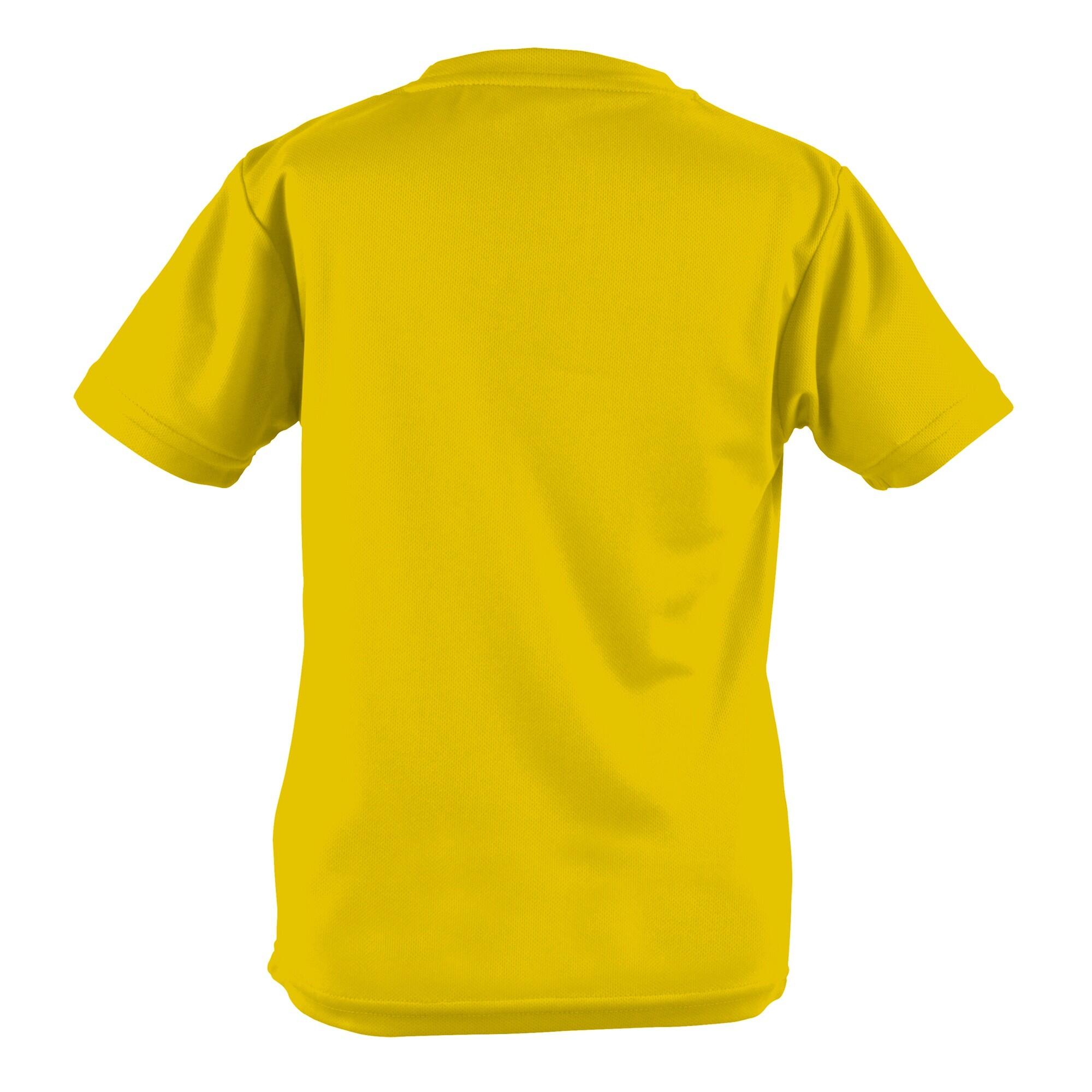 Tshirt De Sport Enfant (Jaune) 2/2