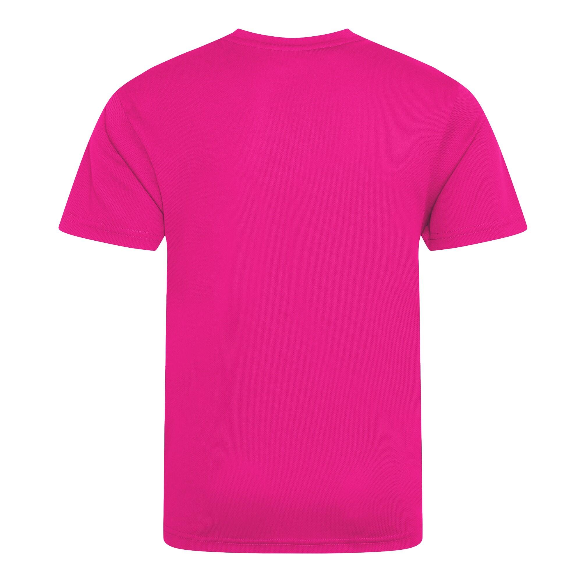 TShirt für Sport Kinder Hyperrosa 2/2