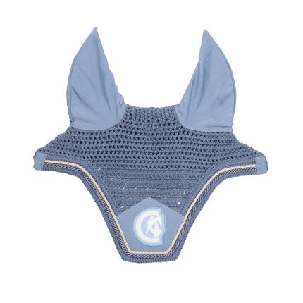 Bonnet anti-mouches pour cheval Kentucky Wellington 3D Logo