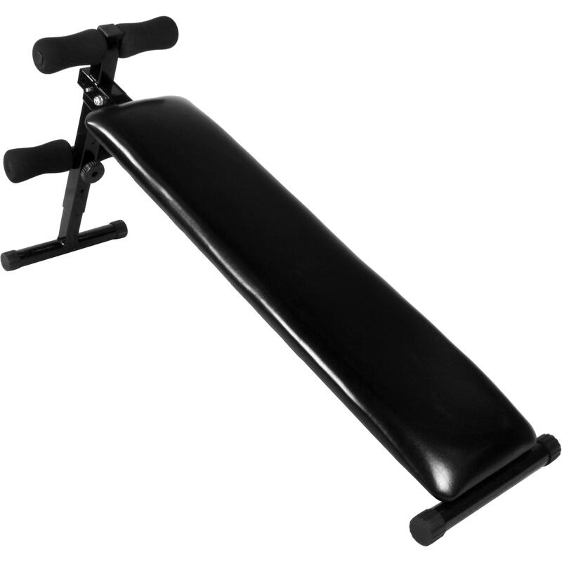 Banco De Abdominales Negro | Entrenamiento Con Pesas