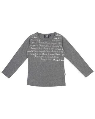 Dream handschrift meisjes-t-shirt met lange mouwen
