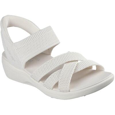 Sandalias Skechers Arya - Cooling Off, Negro, Mujer