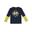Tricou cu mânecă lungă în două culori pentru copii, cu imprimeu Basic