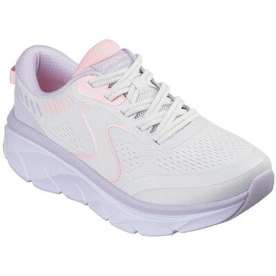 Zapatillas Skechers D'lux Walker 2.0-act, Blanco, Mujer